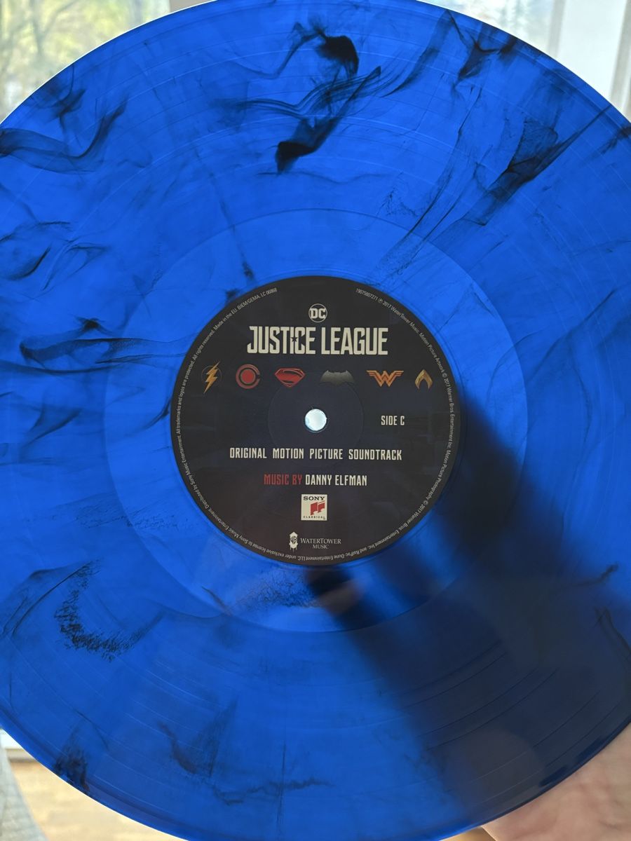 Dischi in vinile: Justice League - Soundtrack 2LP Blue/Black – Nuovo (secondo la descrizione) da Zug venduto da din_j97m 3