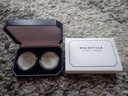 Coffret 2 x 20 Fr. Silber 1997-1998 (J. Gottheif-C.F. Meyer)
