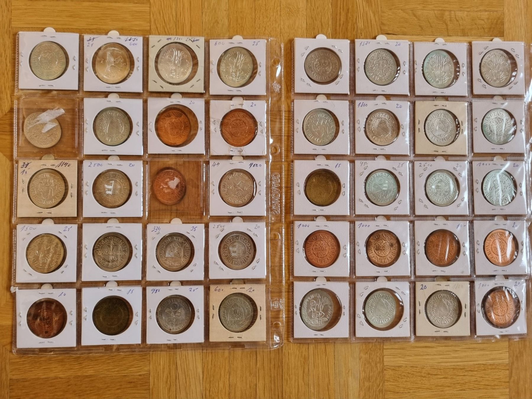Medaglie: Sammlung Fässler Medaillen - 40 Stk - toller Posten, Silber – Usato da Mels venduto da Goldenfalcon 1