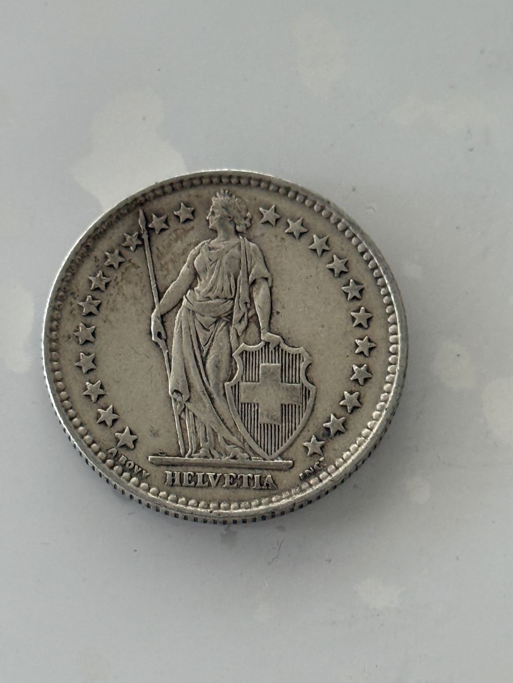 Tutti le monete: 2 Franken 1937  Rar – Usato da Wallisellen venduto da SWISS_SILVER1 1
