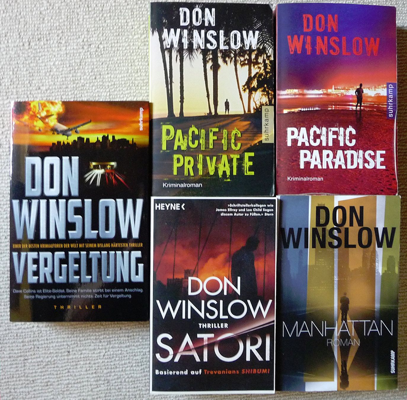 Libri: 5 x Don Winslow – Usato da Aeugst am Albis venduto da wefro