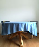 Grosse ovale Oster - Tischdecke 170 x 220 cm, mit 4 Sets