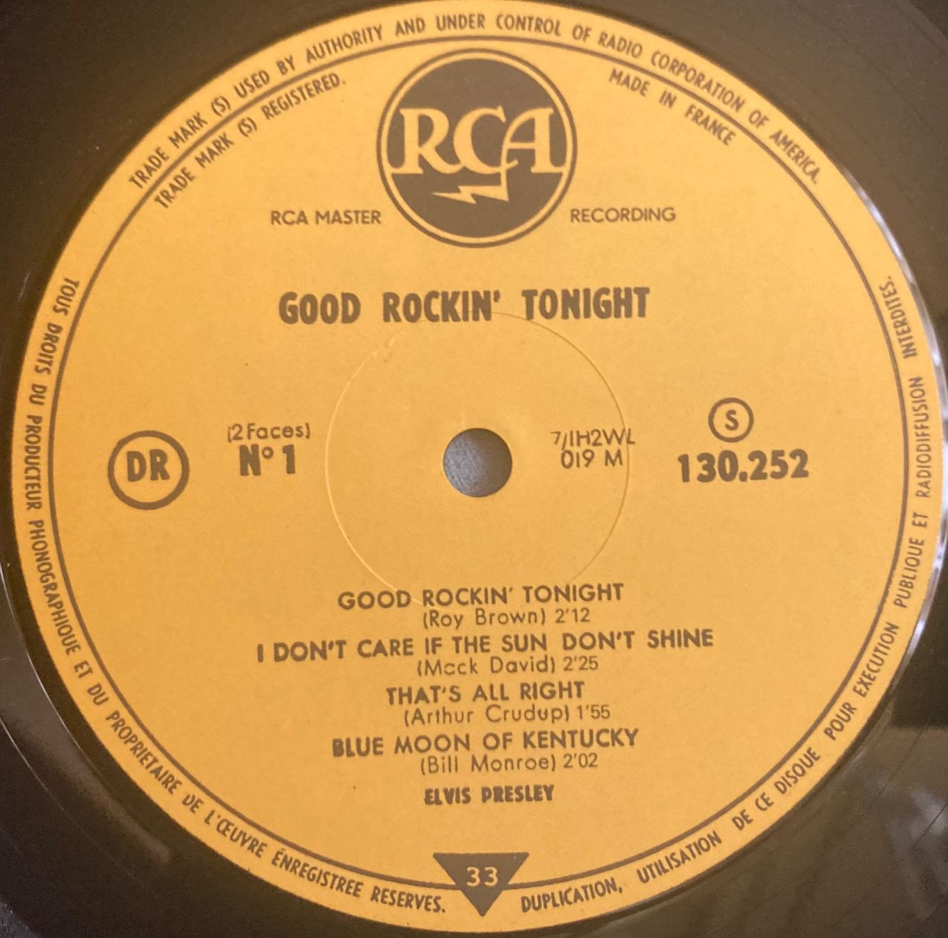 Dischi in vinile: ELVIS PRESLEY - GOOD ROCKIN' TONIGHT – Usato da Poliez-Pittet venduto da Newtown-Records 2