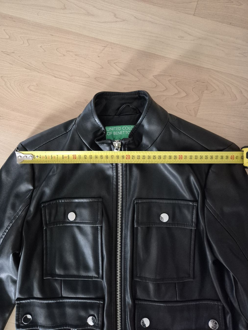 Benetton Giacche: Benetton Lederjacke – Usato da Rotkreuz venduto da tat_8zds 2