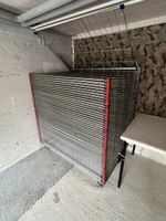 Trockengestell Metall auf Rollen für 30 Bilder 60x80 cm