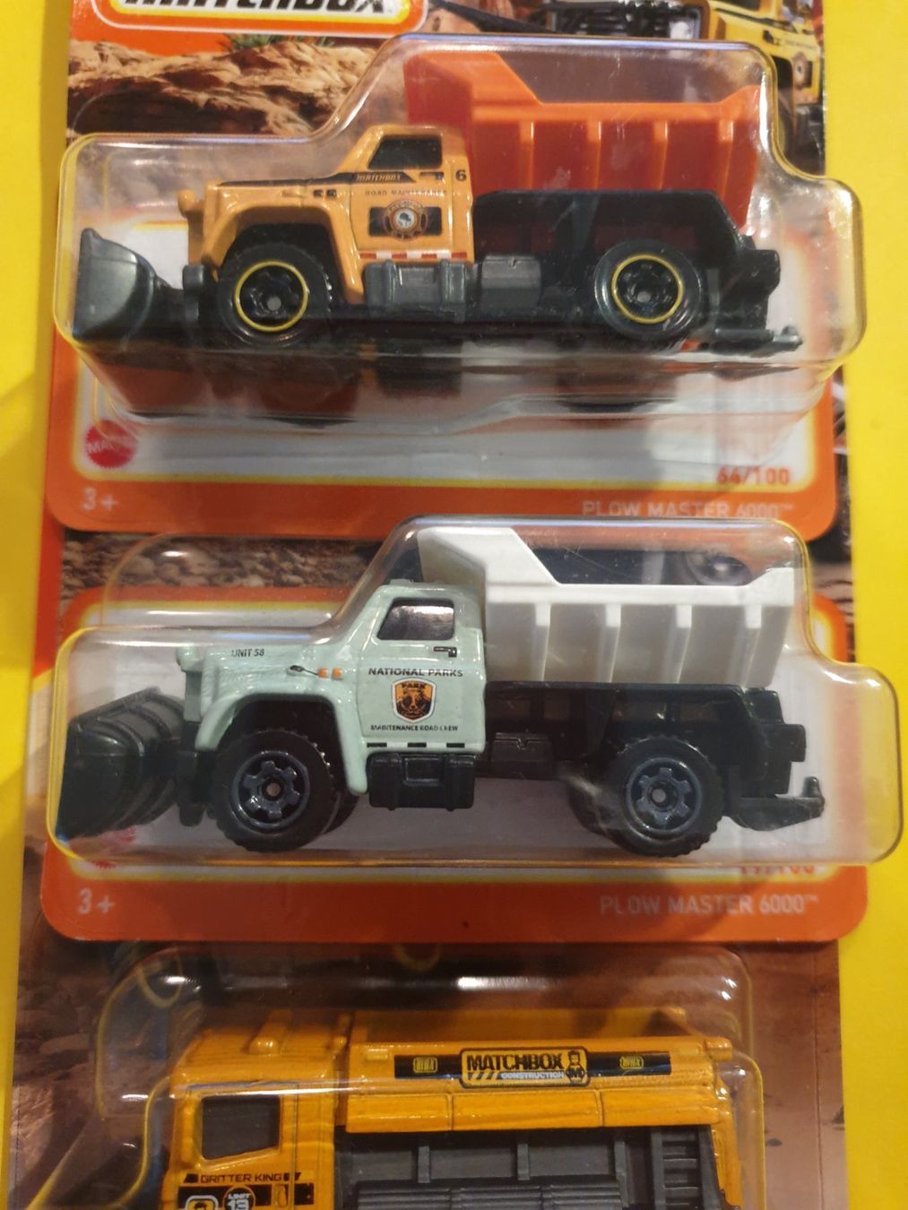 Matchbox Modellini d'auto: Matchbox Winterdienstset – Nuovo e nell'imballaggio originale da Oftringen venduto da Rotor 2