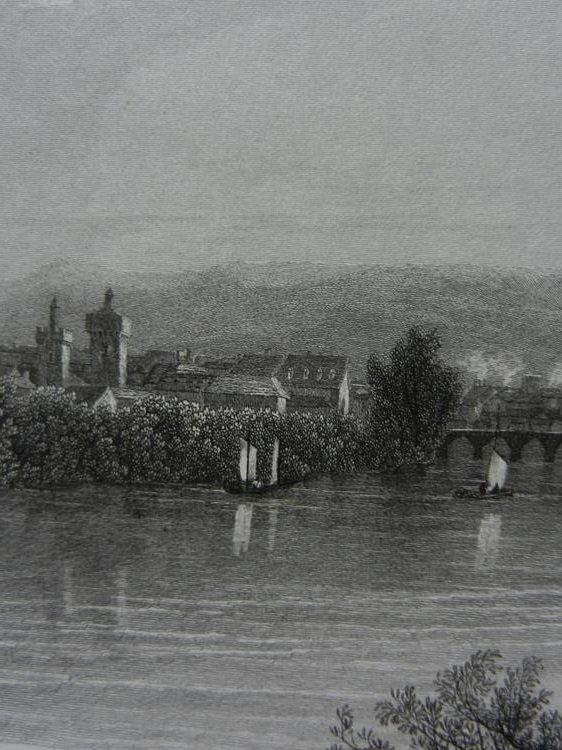 Gravures: Vue de Bâle Basel – D'occasion à Risch par Rischli15 4