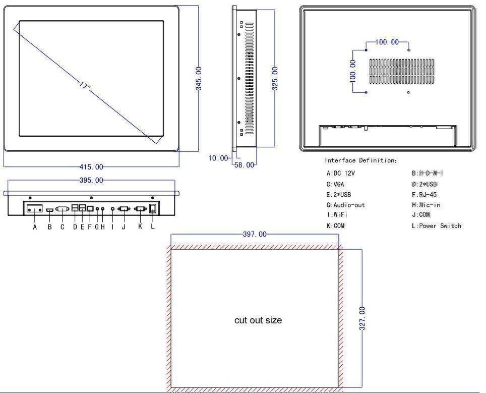 PC: 17 Zoll Touch Screen Industriecomputer – Nuovo e nell'imballaggio originale da Chur venduto da elektronikmarkt 1
