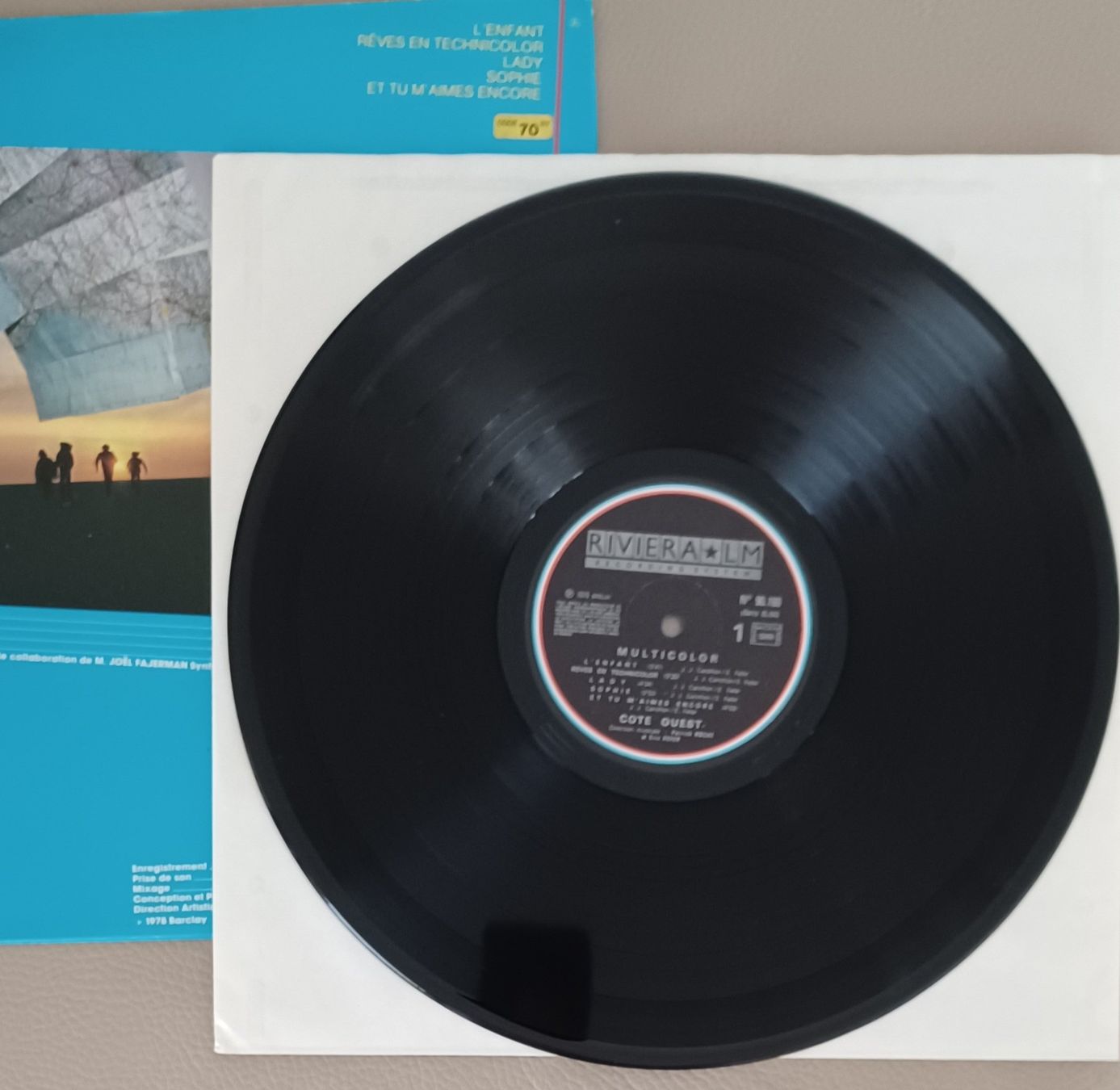 Vinyles: COTE OUEST - MULTICOLOR 1978 Pop /Rock – D'occasion à Hägendorf par Plattenhardt 2
