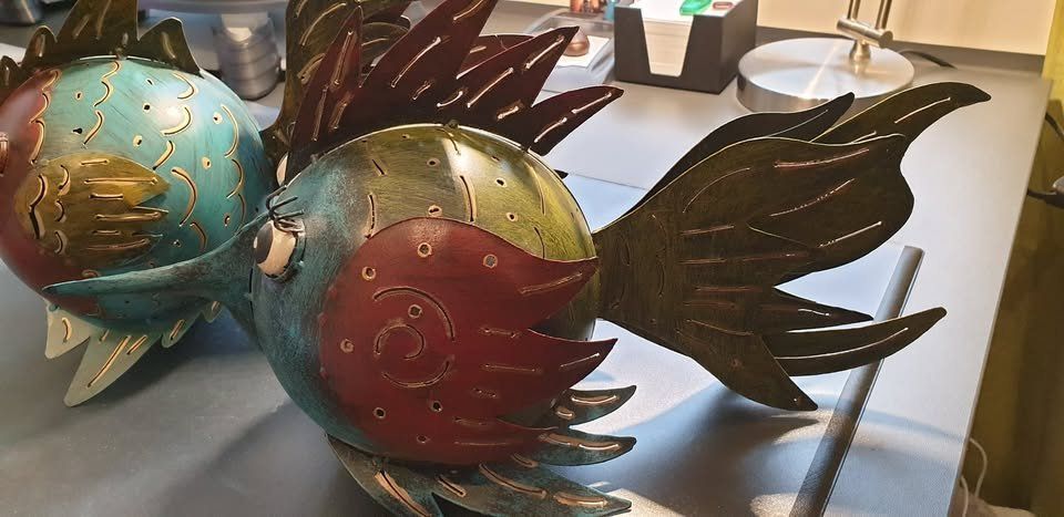 Tutte le decorazioni: Metall Fische Deko – Usato da Bäch SZ venduto da nicolasg2 3