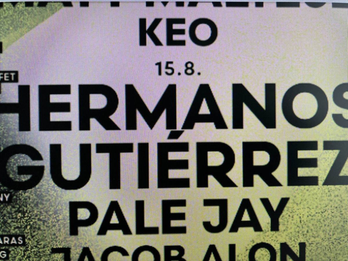 Tickets: 1 Ticket HERMANOS GUTIERREZ & PALE JAY – Neu und originalverpackt aus Seuzach von lambstar121