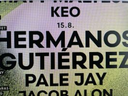 1 Ticket HERMANOS GUTIERREZ & PALE JAY