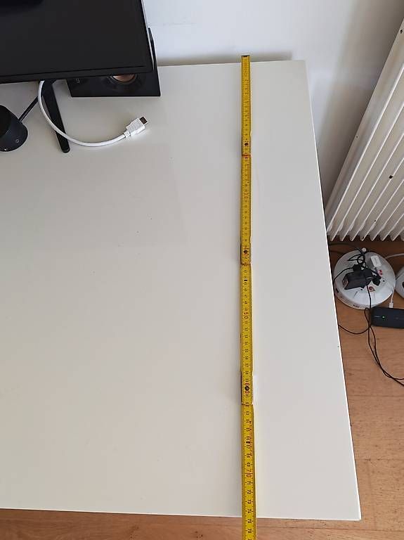 Schreibtische: Bureau pieds chromer – Gebraucht aus Paudex von Aventure1 1
