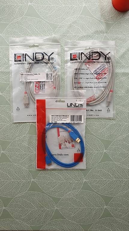Cavi: Lindy computer connexion usb – Nuovo e nell'imballaggio originale da Servion venduto da meno999