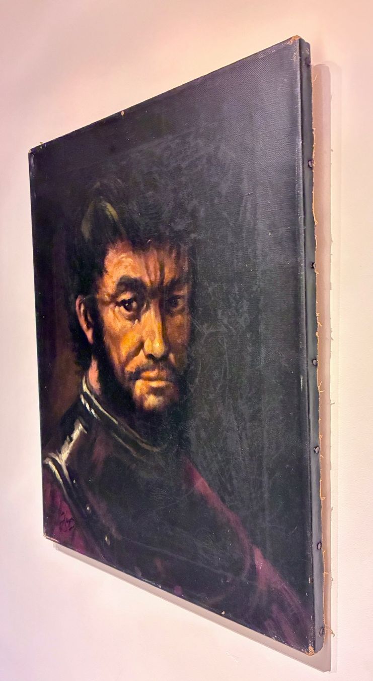 Dipinti: Ölgemälde: Porträt eines Mannes, Gemälde, Kunst, Top! – Usato da Zürich venduto da tersus1981 5
