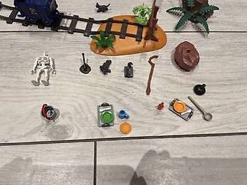 Playmobil Giocattoli: Playmobil : rails, rochers, wagonnet, accessoires – Usato da Grandson venduto da jcob 4