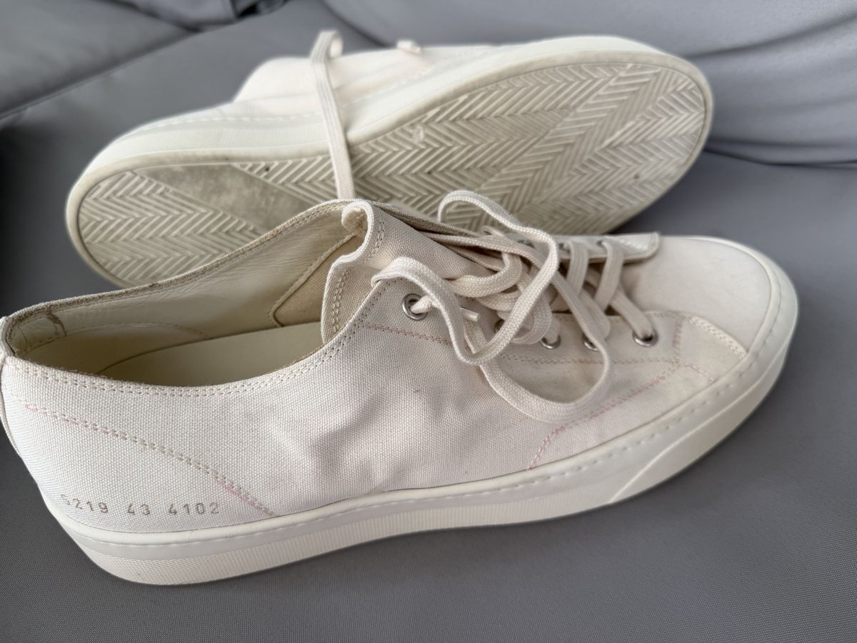 Chaussures hommes: Canvas-Sneakers COMMON PROJECTS gr 43 – D'occasion à St.Gallen par bubo2008 3