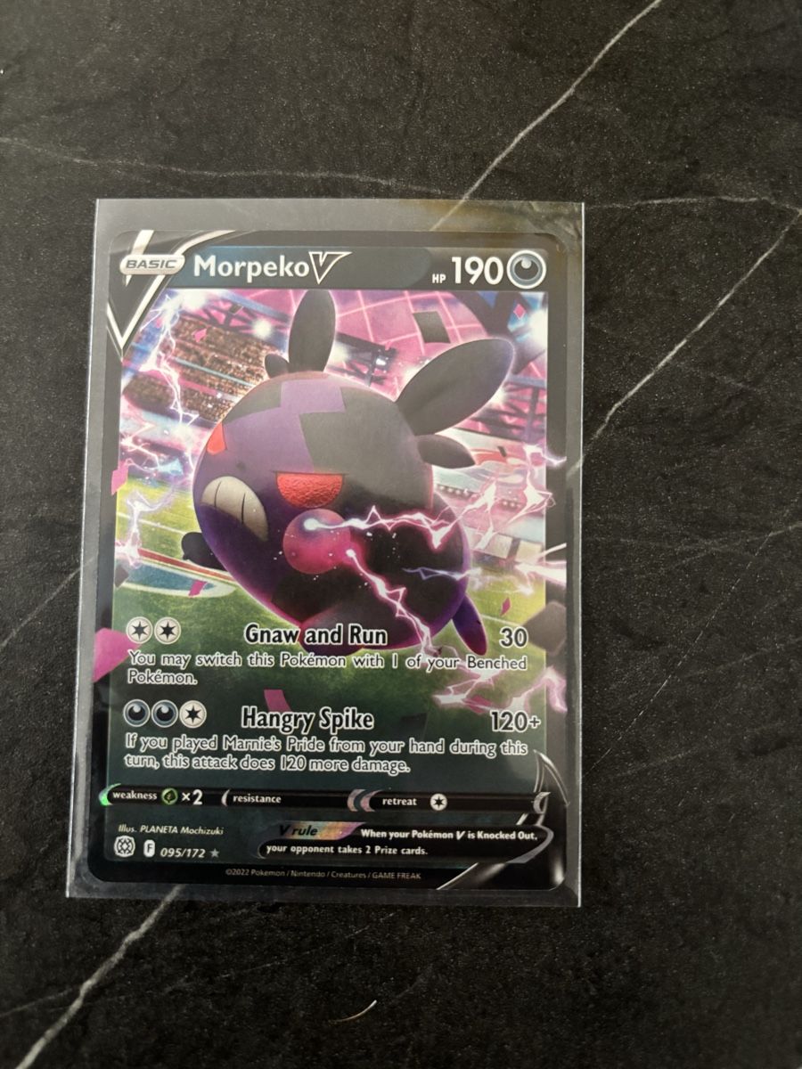 Pokémon Carte collezionabili: Morpeko V - Seltene Pokémon Karte – Nuovo (secondo la descrizione) da Magden venduto da LegacyCards