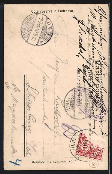 Cartoline postali: Andermatt, Friedens- u. Kriegskaserne mi – Usato da Berlin venduto da bartko-reher 1