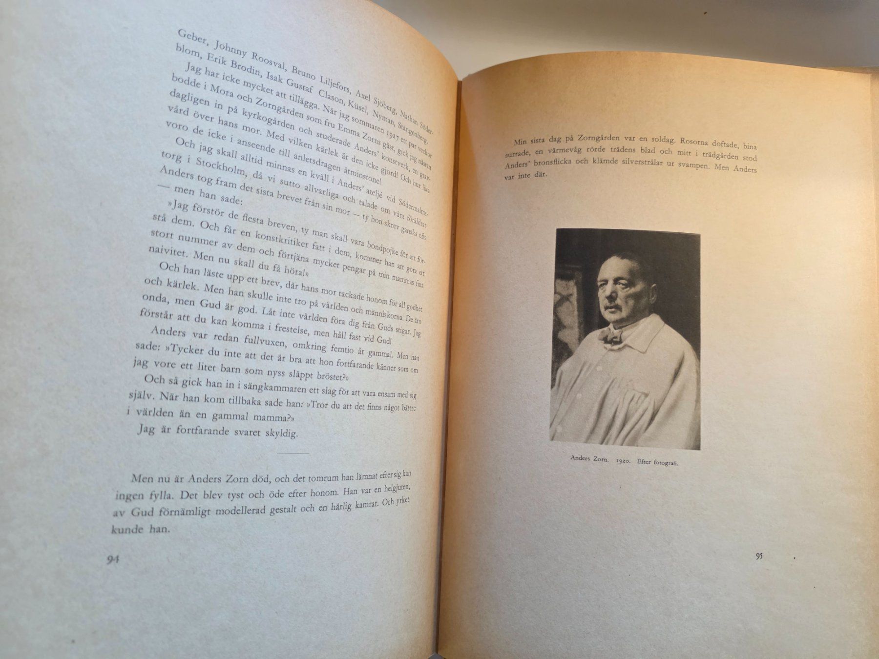 Libri: Anders Zorn - Albert Engström - schwedisch  1942 – Usato da Walterswil BE venduto da Lonitti 1