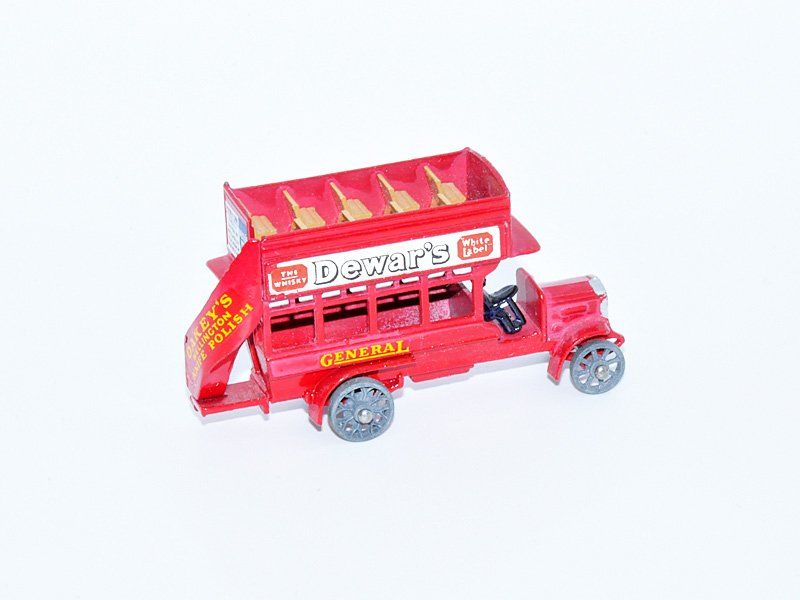 Matchbox Modellini d'auto: Matchbox MoY No.2A  "B" TYPE BUS 1912-1920 – Usato da Zufikon venduto da MatchboxCorner 2