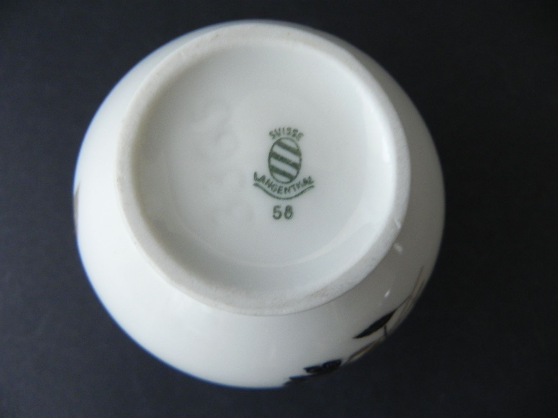 Vasen & Gefässe: Hübsche Miniatur Vase von Langenthal 1958 – Neu (gemäss Beschreibung) aus Zürich von LodgE-21 3
