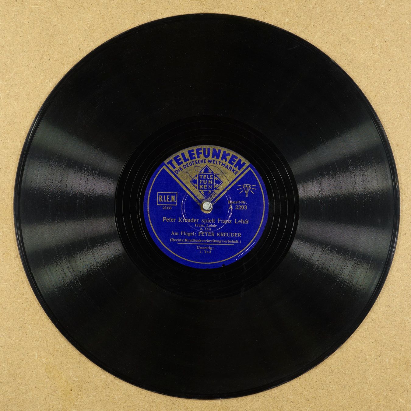 Vinyles: 10x div. Schellack – D'occasion à Birmenstorf AG par biggs02 4