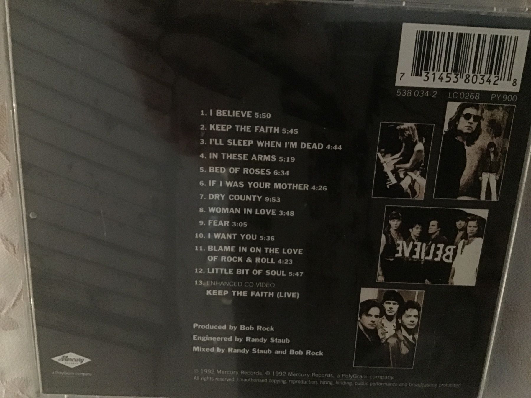 CD: Bon Jovi – Usato da Thierachern venduto da sweden08 1