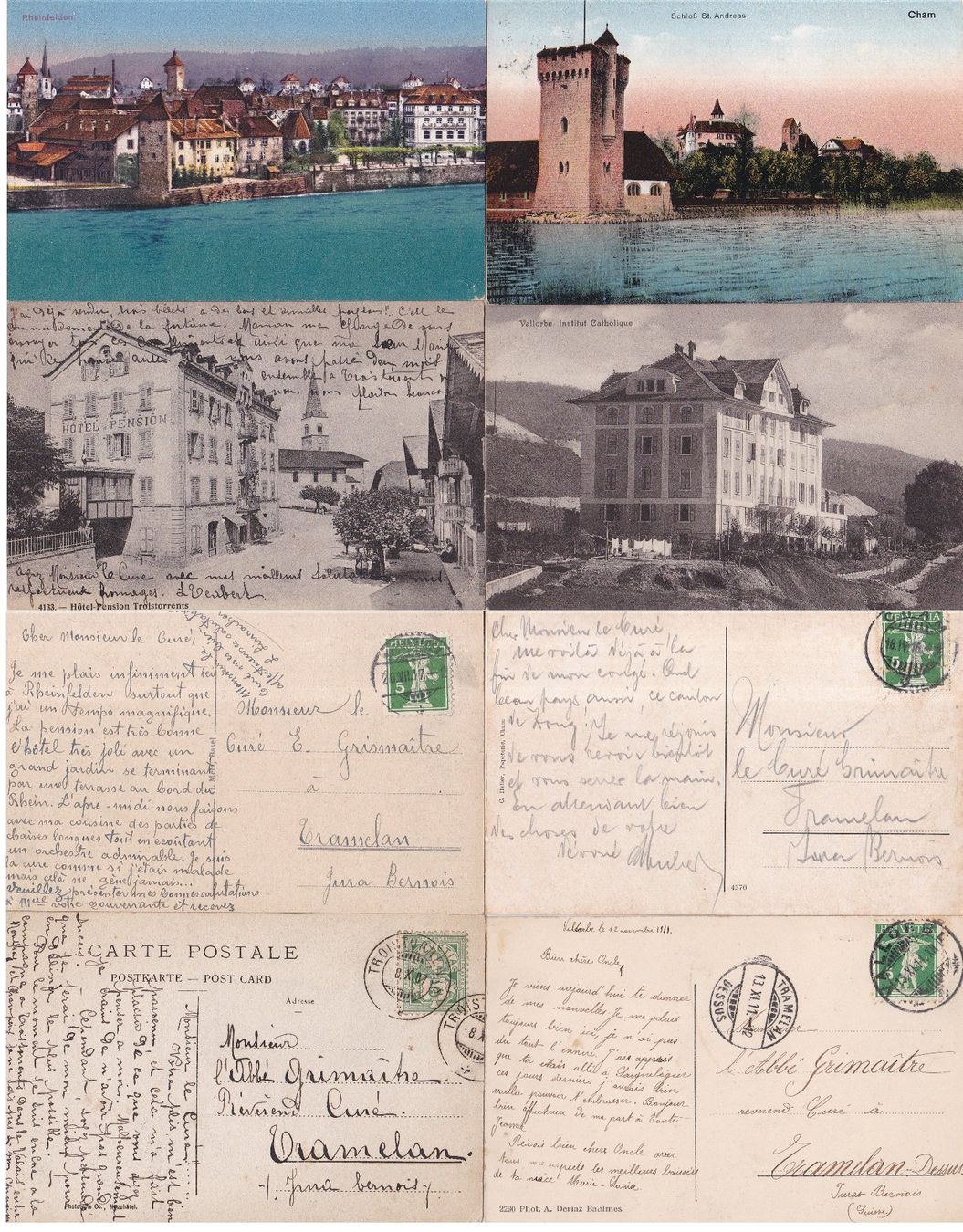 Cartes postales: 25 Stk. Alte CH Ansichtskarten, Postkarten – D'occasion à Münchwilen AG par Nesar 2