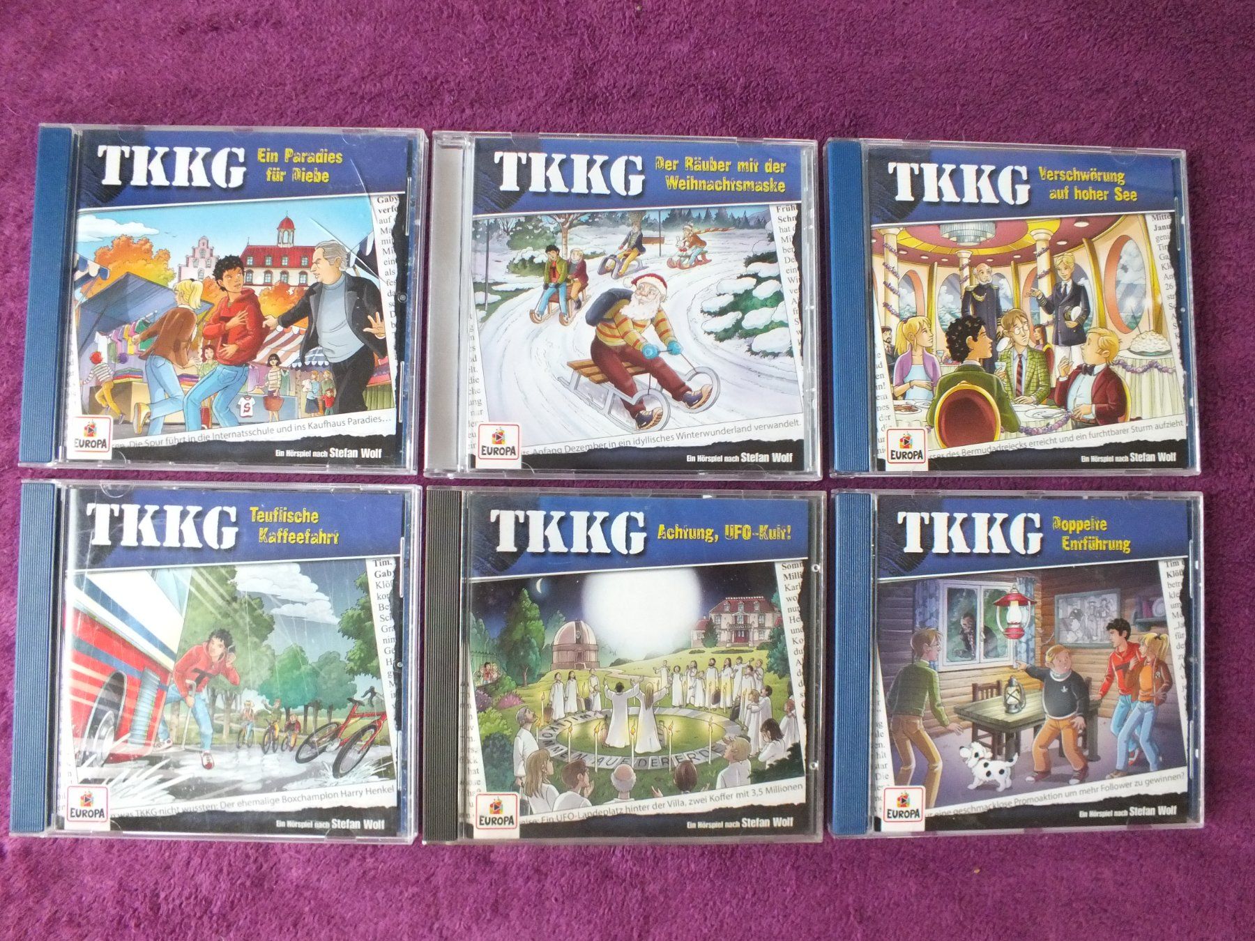 CDs: 6 - TKKG - Hörspiel - CD´s – Gebraucht aus Müllheim Dorf von Seeeule01