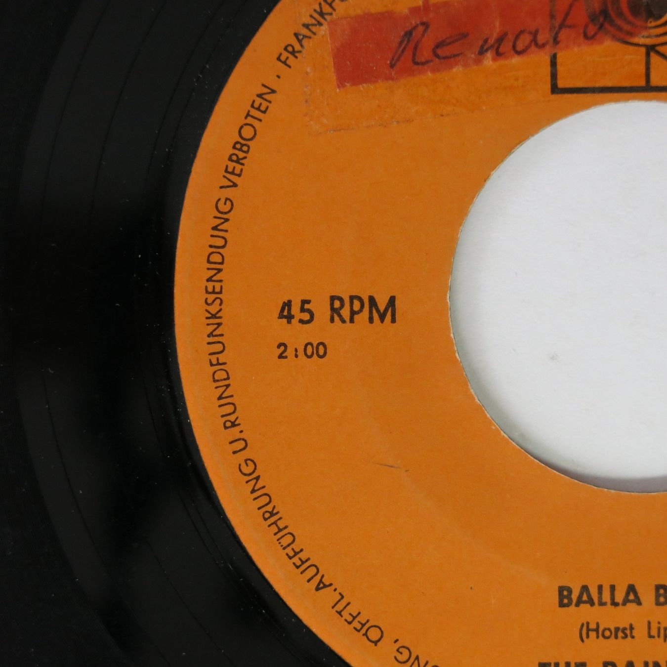 Schallplatten: Vinyl-Single 7" The Rainbows – Gebraucht aus Bözen von Keramik22 5
