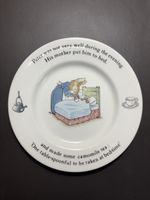 Assiette enfant Wedgwood Peter Rabbit COMME NEUVE