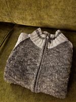 Warme Herren Vintage Strickjacke - Grösse M