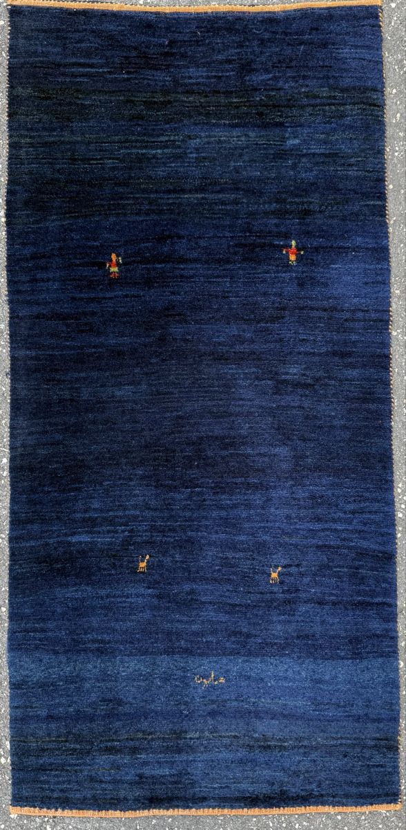 Gabbeh Teppiche: Wunderschöner Orientteppich Gabbeh 157x75.cm – Gebraucht aus Sempach von Star7 6