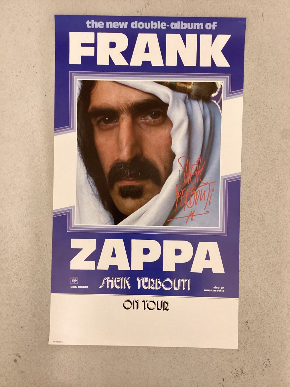 Foto & Immagini: Promoplakat Frank Zappa – Usato da Gutenswil venduto da Hamzian
