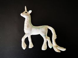 Weisses Einhorn Spielzeug Figur Fantasy Märchen
