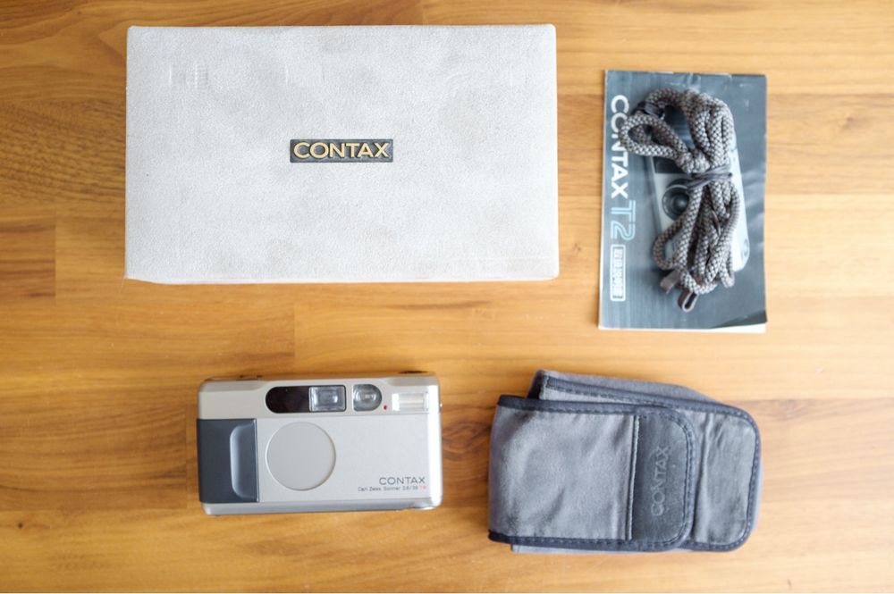 Contax Appareil photo: Contax T2 analog – Zeiss 38mm, guter Zustand, Blitz defekt – Défectueux à Baden par evanmb 5