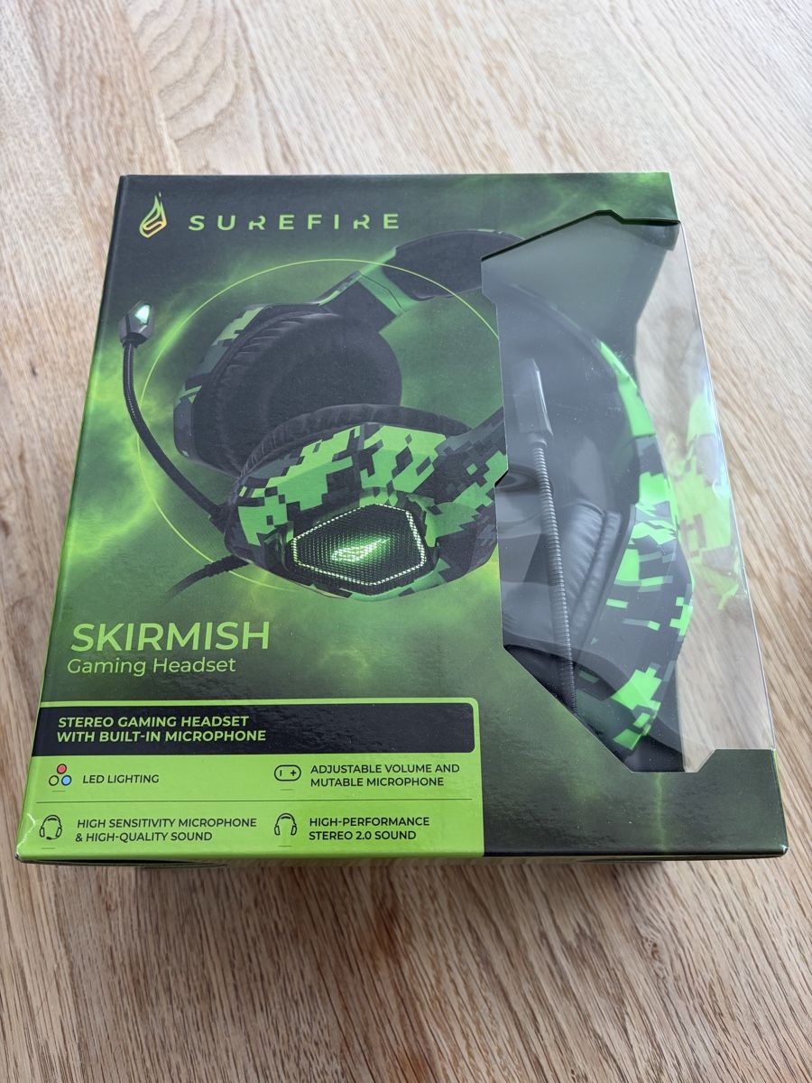 Cuffie: Skirmish Gaming Headset – Nuovo e nell'imballaggio originale da Herisau venduto da verkaufen75