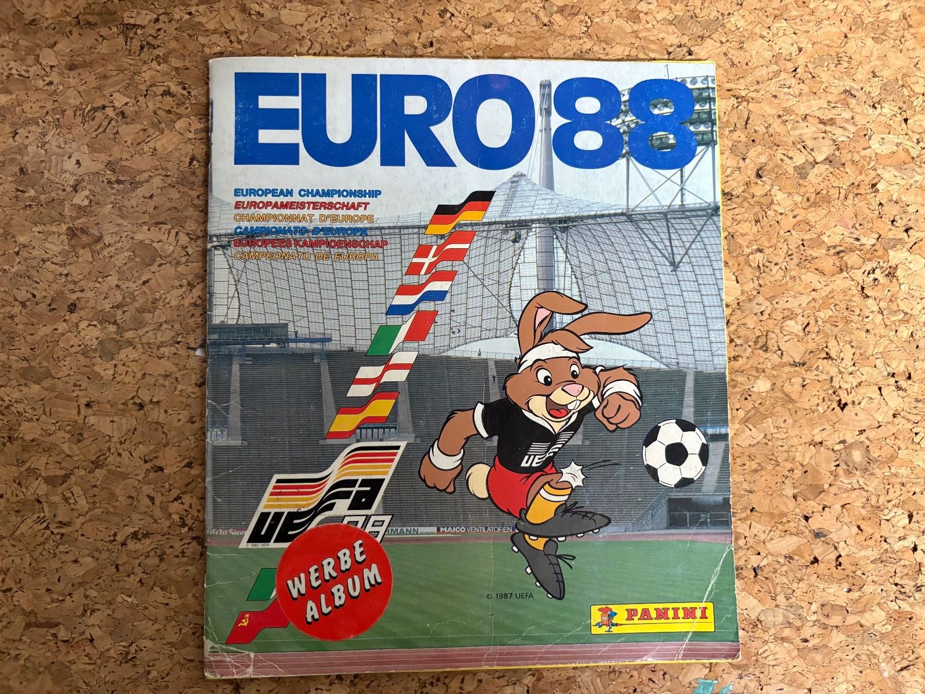 Panini Album: Panini Album Euro 1988 – Usato da Rudolfstetten venduto da Clodo1975