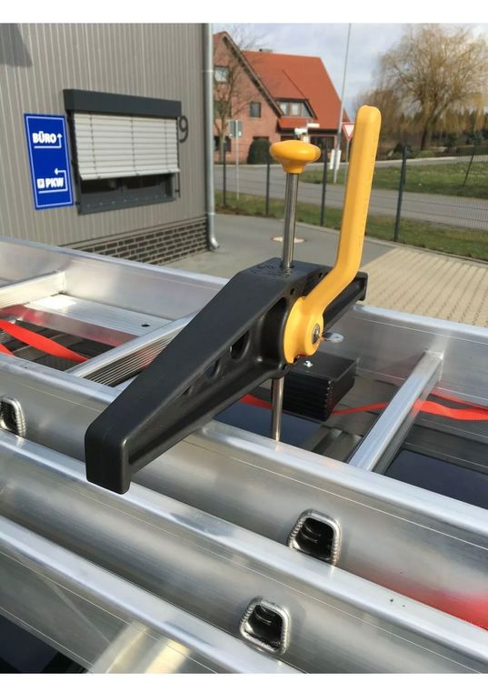 Leiterklemme Für Dachträger - Grüne Halterung Für 3-teilige Leitern