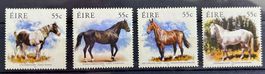 Briefmarken Irland Pferde 4er Set 55c
