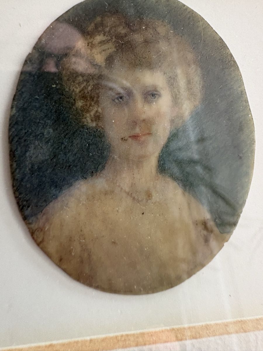 Gemälde: Handgemaltes Miniaturportrait – Gebraucht aus Zürich von Altnic 2