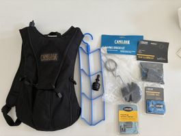 Zaino Camelbak nero con kit pulizia borraccia 2L