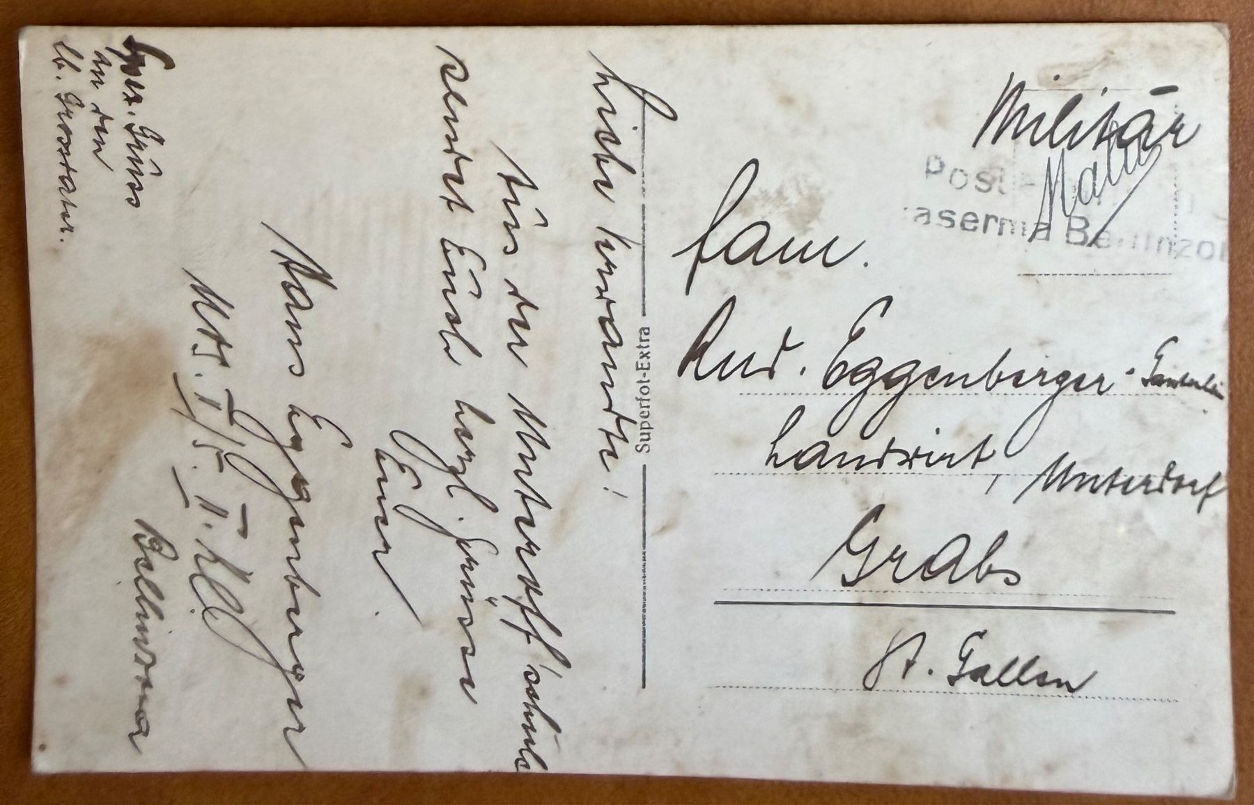Ansichtskarten: Bellinzona - Panorama - AK – Gebraucht aus Lutry von Ediego 2