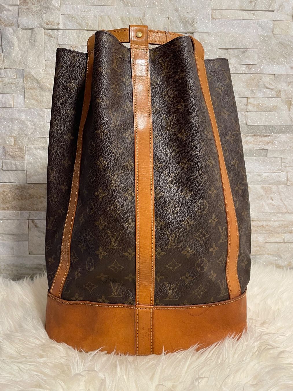 Louis Vuitton Borse da donna: Louis Vuitton Randonnée Canvas – Usato da Hittnau venduto da LuxAndMore