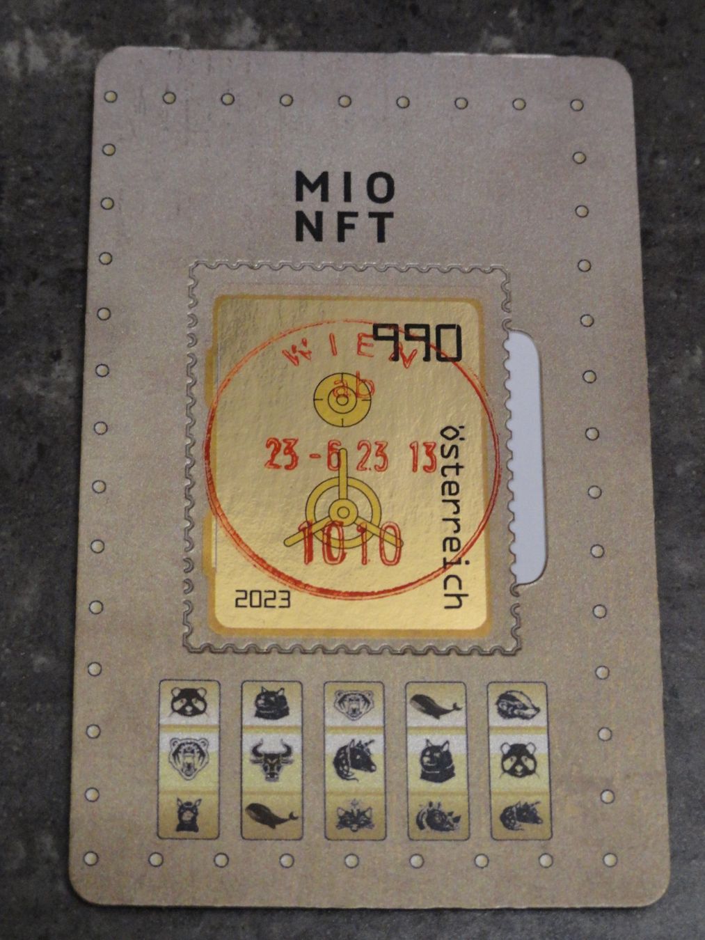 Tous les timbres: GESTEMPELTE Crypto Stamp 5.0 Safe: SCHNULLER – Neuf (Voir description) à Dagmersellen par dribbeldrago10