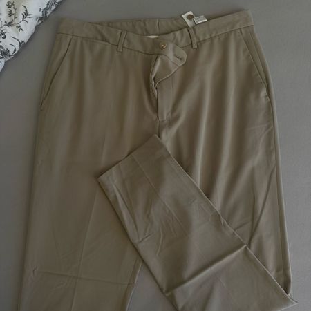 Elegante Hosen Beige Grösse 42