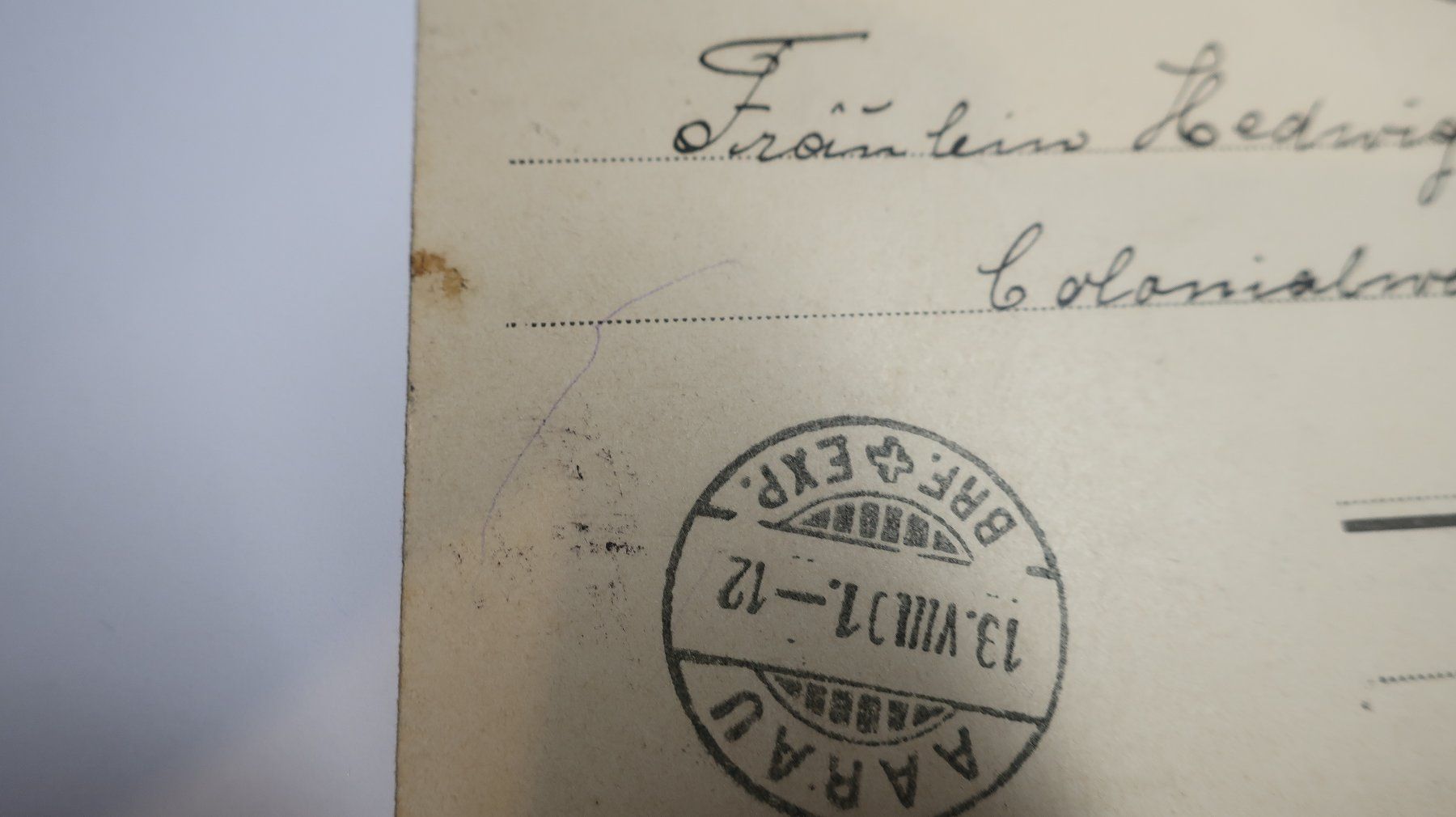 Ansichtskarten: Gruss von Thun !  1901 – Gebraucht aus Cormoret von Pascalll2001 4