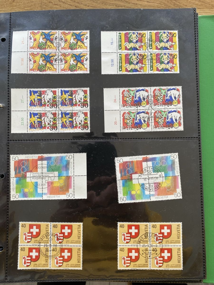 Tous les timbres: Briefmarken  – D'occasion à Uetendorf par tomg02 7