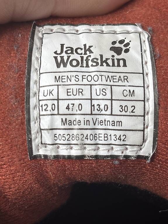 Scarpe da uomo: Jack Wolfskin Texapore Gr. 47 – Nuovo (secondo la descrizione) da Wald AR venduto da bertli00 2